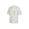 Jordan Solid Color Jumpman Logo Crew Neck Short Sleeve T-Shirt Men Tops White DM1419-901