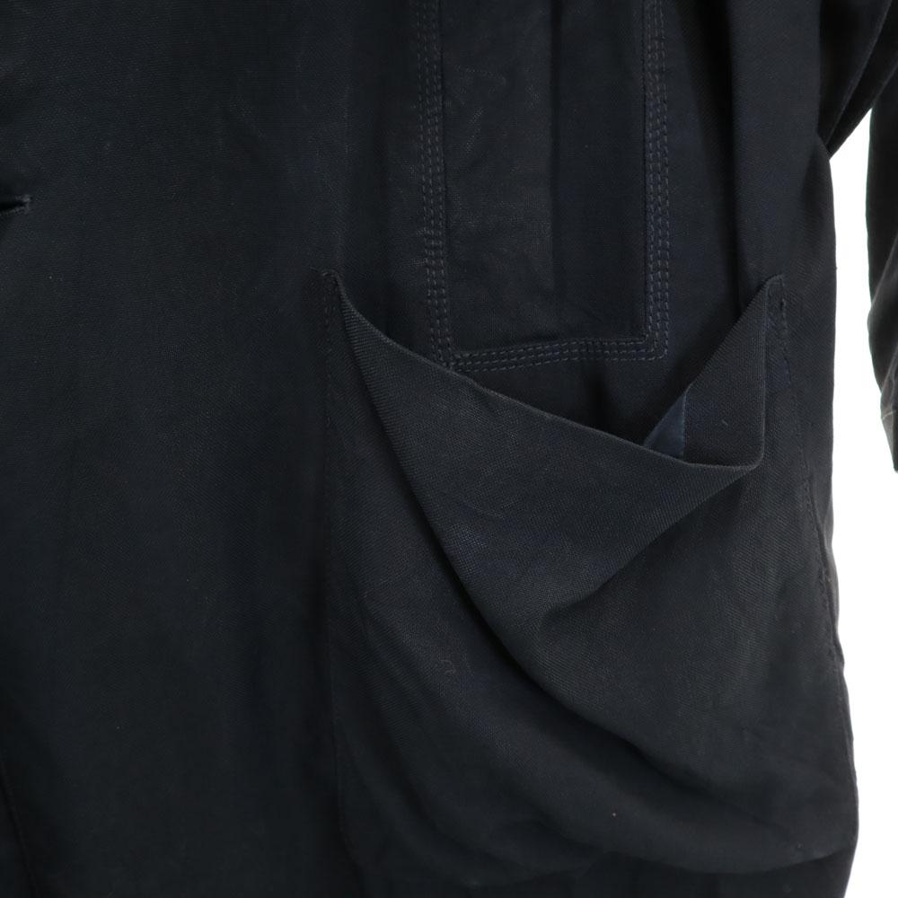 Giorgio Armani Laget i Italia trenchcoat 56 Kullsvart Biggs Herre Brukt