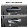 Exterior Door Handle Cover Trim for Jeep Wrangler JL JT 2018+ 4-Door Accessories