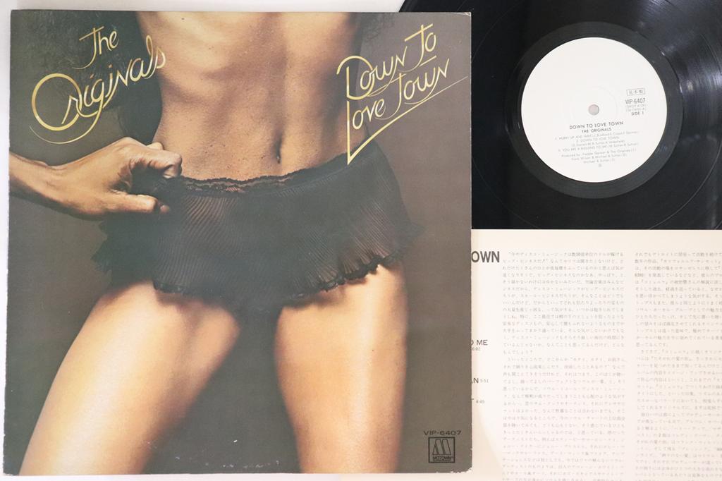 LP Deska ORIGINÁLY - Down To Love Town VIP6407PROMO MOTOWN 1977 Japonsko Soul/Funk Použité