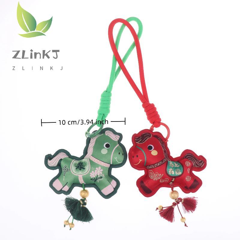 1pc 2026 Year Of The Horse Wall Hanging Ornament Chinese New Year Lucky Decoration Accessories Housewarming Small Pendant Gifts