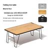 Mobigarden PRO Portable Folding Iron Camping Table