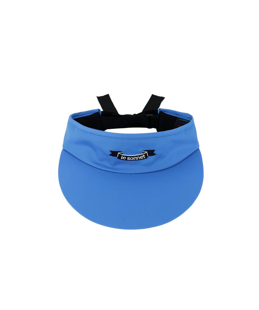 LESONNET Ribbon Sun Visor Blue
