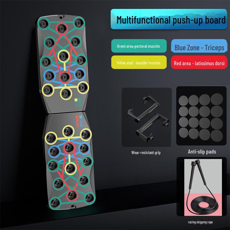 3-in-1 Push-Up Board for Building Chest and Abs