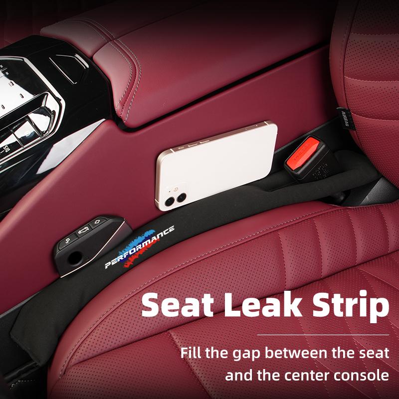UCAT9 2025 Hot 2Pcs Car Seat Gap Filling Plug Cushion Side Seam Leak Proof Strip For BMW X1 X2 X3 X5 X4 X6 X7 G30 G20 G32 G11 G12 F40