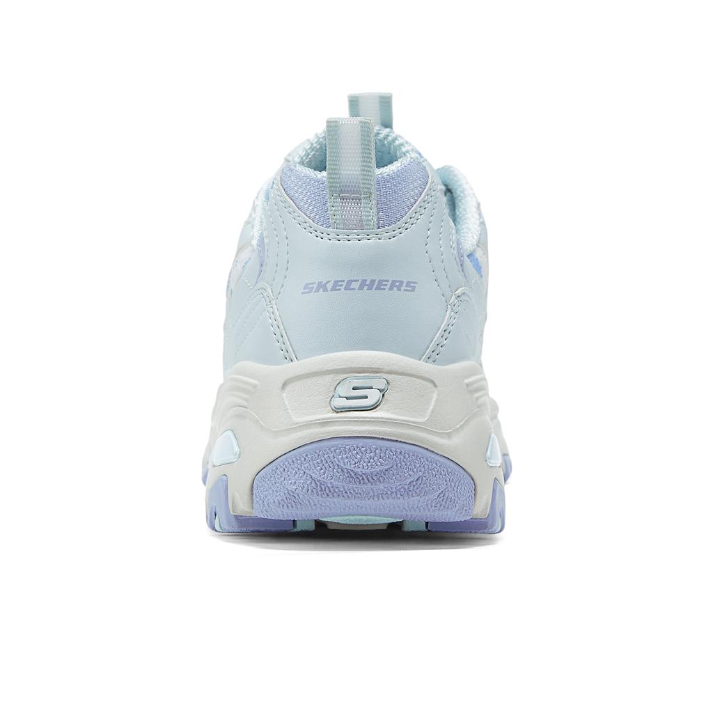 Skechers DLites 1.0 Comfortable Versatile Fashion Low-Top Dad Shoes Women sneaker Light-Blue 150552-LTBL