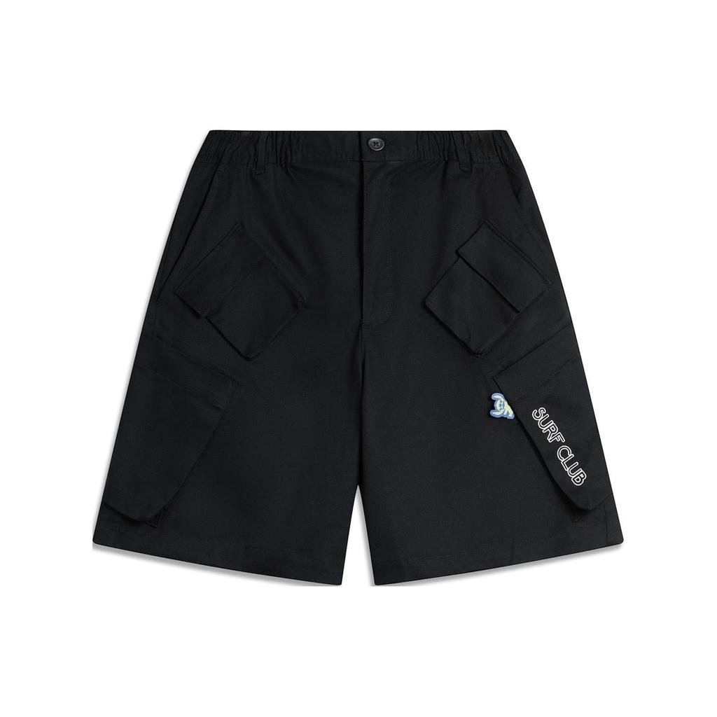 Li Ning x Disney Casual Shorts Men's Black AKSU325-2