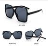 Luxury Square Sunglasses Women Brand Designer Retro Frame Big Sun Glasses Female Vintage Gradient   UV4