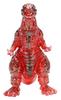 Character Content Production Middle Size Series Godzilla EX Godzilla 4th Form Clear Red Approximately 135mm PVC Soft Vinyl Figure (Ccp) [8th Edition]
