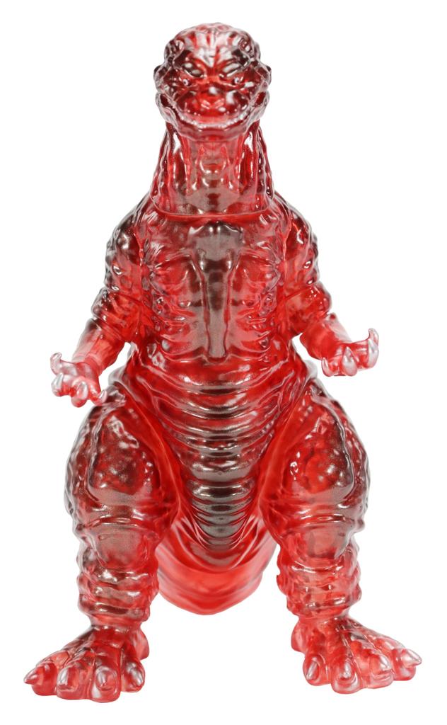 Character Content Production Middle Size Series Godzilla EX Godzilla 4th Form Clear Red Approximately 135mm PVC Soft Vinyl Figure (Ccp) [8th Edition]