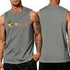 Herren ärmelloses Tanktop Sommer lässig locker sitzend Muskelshirt Leichtes atmungsaktives Gewebe Bequeme Alltagskleidung