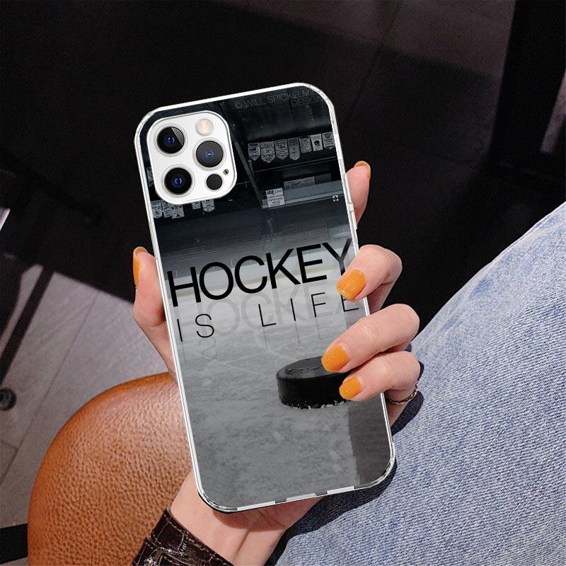 Ice Hockey Rink Sport Phone Case For iPhone 17 Air 16 Pro Max 16E 15 + 14 Plus 11 12 13 Mini 7 8 SE Gift Print Cover Fundas 17 A
