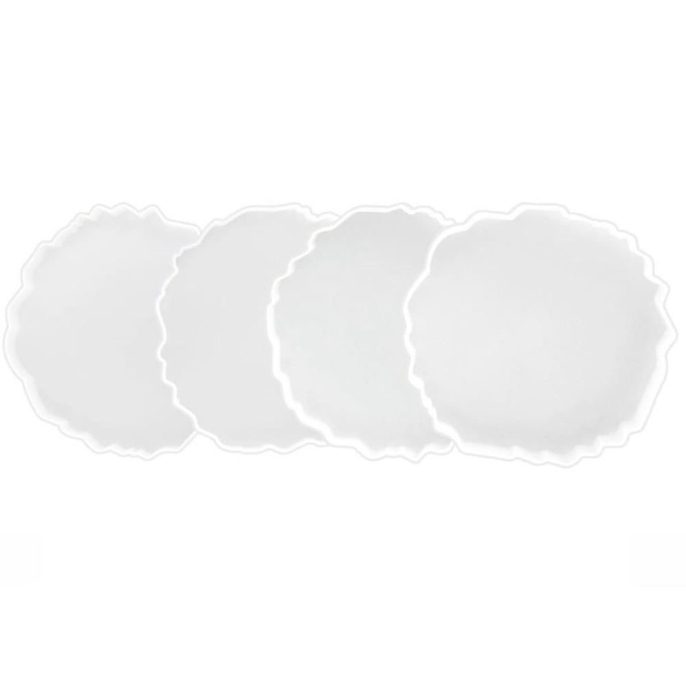 Epoxy DIY Placemat Silicone Cup Mats Coaster Mold Tray Mould Resin Casting Mold Pad Making Tools