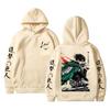 2026 Hot Sale Anime Attack On Titan Levi Ackerman Merch Hoodie Men Women Fashion Hip Hop Sweatshirt Trendy Streetwear for Daily Looks