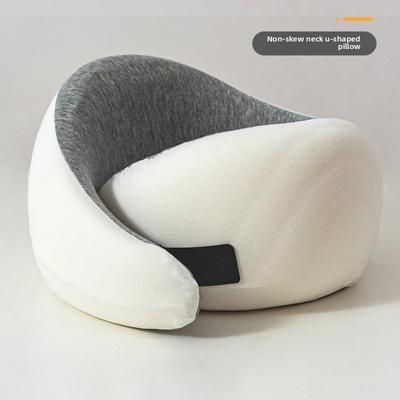 Almofada Portátil em U de Espuma de Memória Almofada Caracol Almofada de Pescoço para Viagem para Aliviar Dor no Pescoço Almofada para Sesta no Escritório