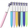 Four-Color Multi-Function Pen for Writing and Note-Taking