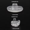 Kids Eyeglass Nose Rest Pads Soft Silicone Universals Fit For Small Nose Bridges Plastic Base Secure Clip Designs