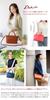 Cube Shoulder Bag Black [Dakota] 2-way DA-1030307-10