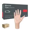 Vinyl Gloves Powder-Free Mercator Vinylex Transparent 100 Pcs Carton 10 Pack