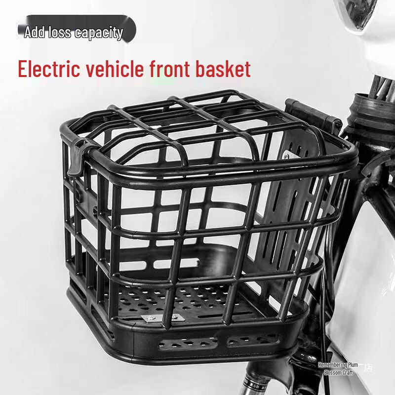 Electric Scooter and Bike Front Basket with Waterproof Inner Bag