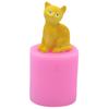 Small Cat Candle Mold 3D Craft Soap Resin Clay Molds Chocolate Gumpaste Mould Cake Decorating Tools