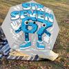 1PC Six Seven Automatic Open/Close Umbrella with Windproof, 8-Rib Sturdy Canopy, Durable Ribs, Fashionable Design, 1321A