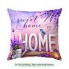 Lavender Flower Language Series Cushions Pillowcase Polyester Cushion Cover Throw Pillow Pillowcover Home Car Sofa Decor