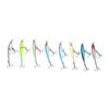 8PCS Minnow Fishing Lure 5cm 3g Artificial Sinking Long Throw Hard Bait Wobbler Jig Bait