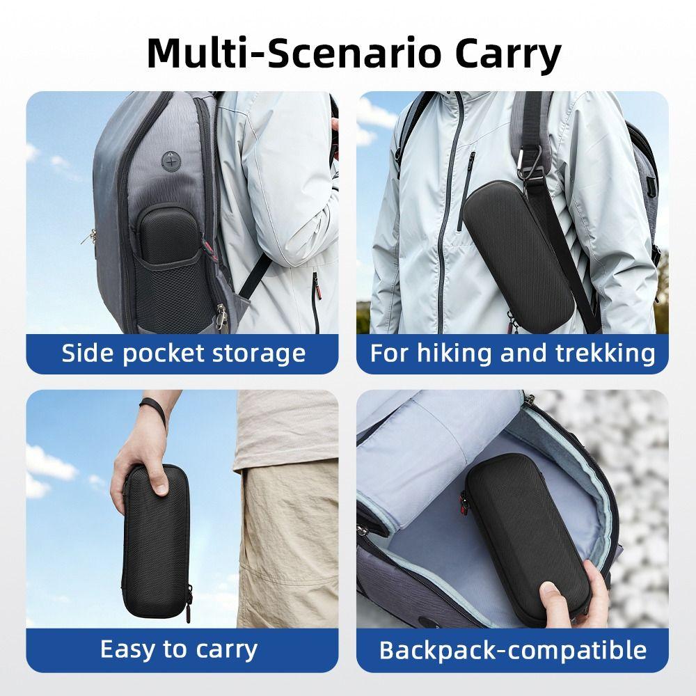 Waterproof Mini Carrying Case Camera Handbag for Insta360 Luna Ultra Gimbal Camera Accessories