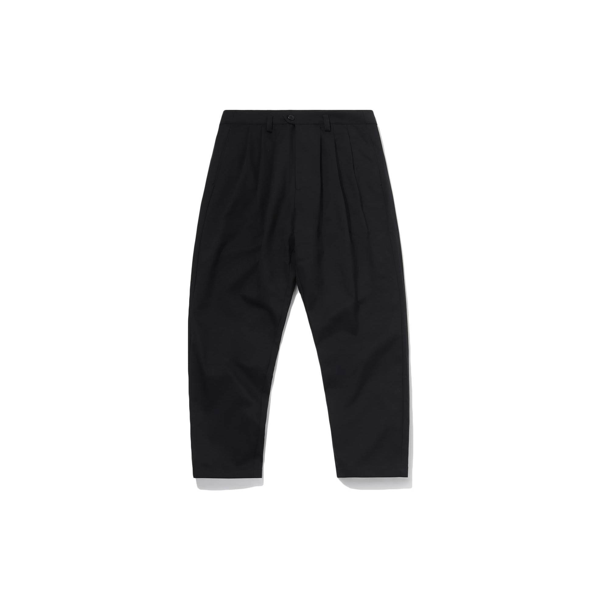 Li Ning Casual Pants Men s Black Moderate Straight Fit Pants AKQP003-2 XL