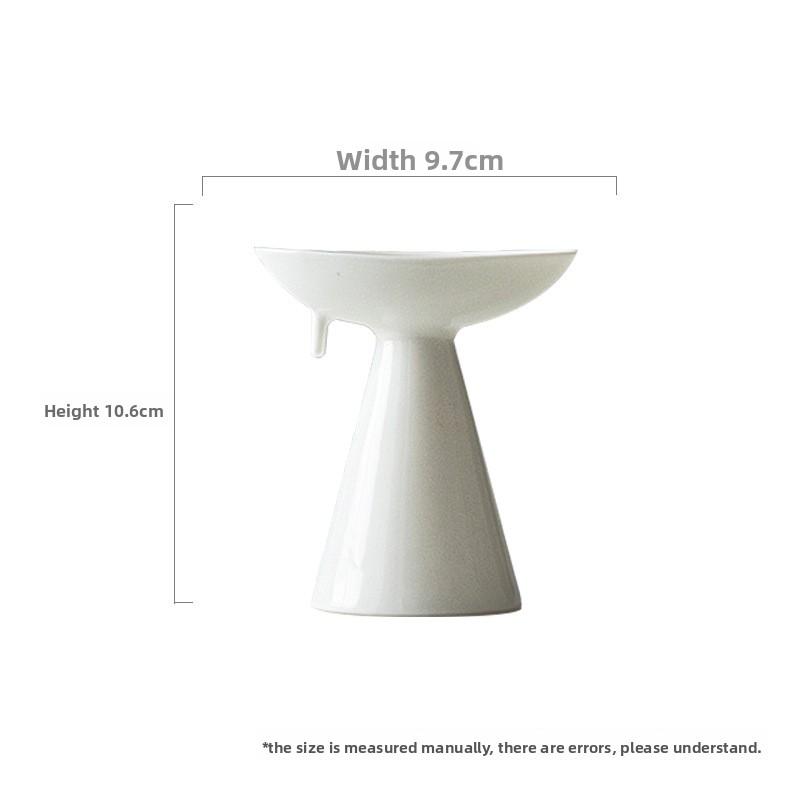 Cream Scented Incense Holder Minimalist Design Home Hotel Decor Aromatherapy Stand For Bedroom Living Room Zen Gift