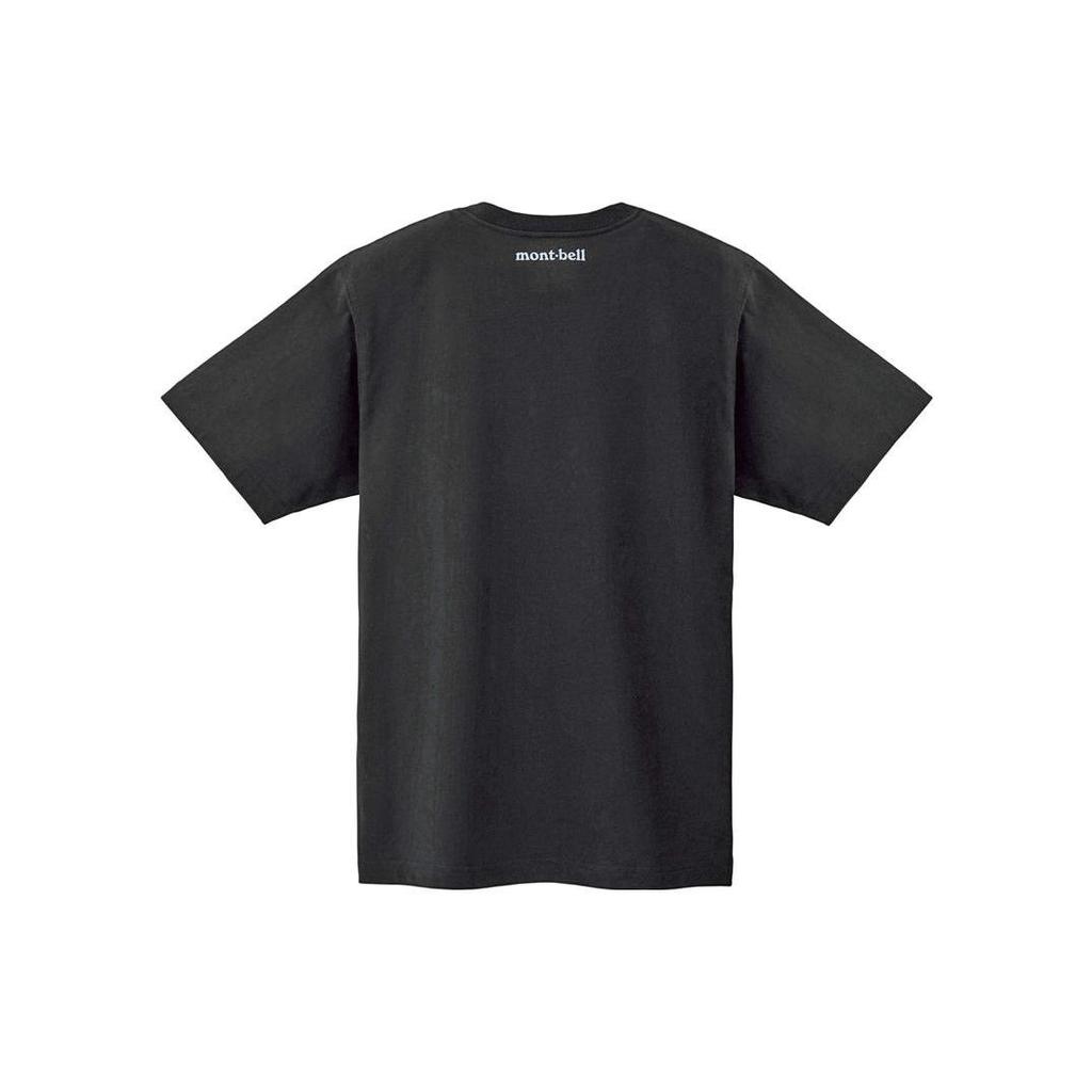 MONTBELL T-Shirts Unisex Crew Neck Moderate Straight Fit 2104711
