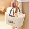 Bathroom Storage Wonder: Hand-held Hollowed-out Bath Basket, Dormitory Shower Basket, Shampoo and Toiletries Basket