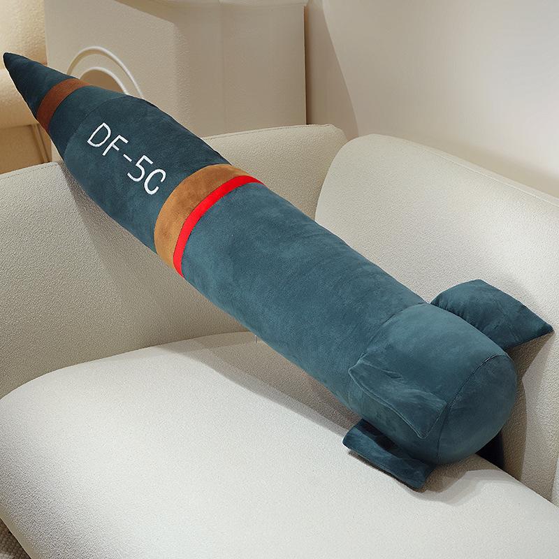 Dongfeng 5c Missile Simulation Plush Toy Has a Sense of Security Throw Pillow DF61 Advanced Shock for Girlfriends and Friends