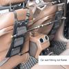 2Pcs Fishing Rod Holder For Car Backseat Portable Fishing Pole Tie Straps Rack