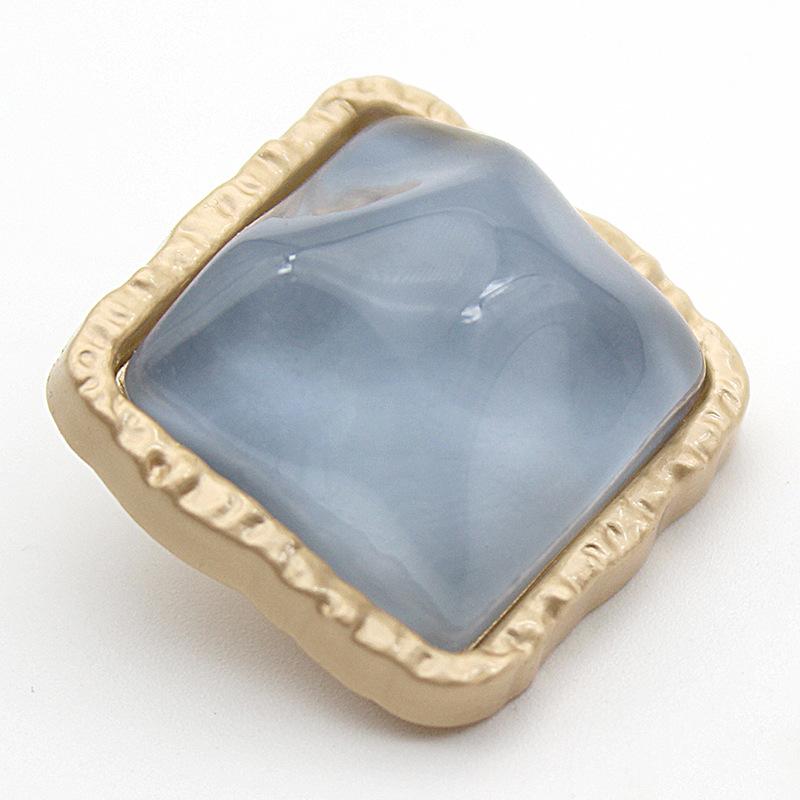 Vintage Metalen Schachtknopen Vierkant Rond Voor Winterjas Decoratief Vervangen Doe-Het-Zelf Knutsels Benodigdheden Naaiversiering 6 stuks/lot