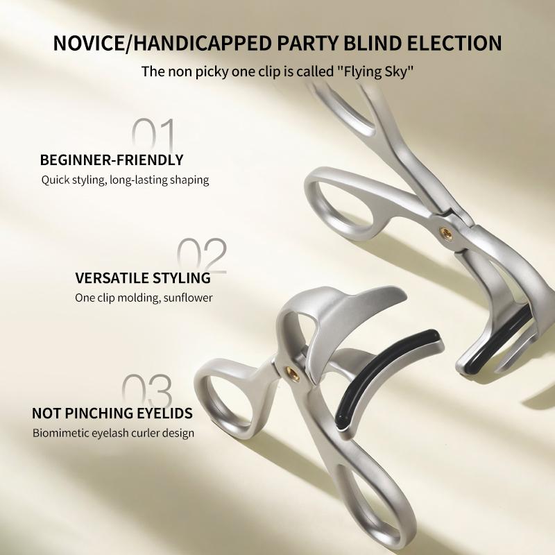 Xiaomi GECOMO Professional Eyelash Curler with Replacement Silicone Pads Wide Angle No Pinch Lash Lift Tool Long Lasting Curl Makeup