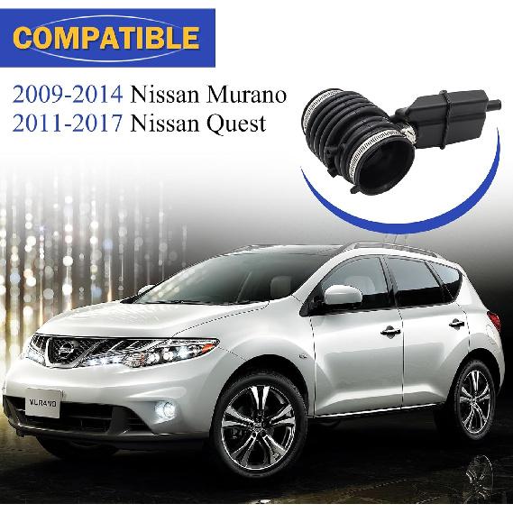 16576-1AA0A Air Cleaner Intake Hose Tube Intake Boot For 2009-2014 Nissan Murano 2011-2017 Nissan Quest 16576-1AA1A 696-039