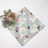 70x70cm Japanese Handkerchief Furoshiki Concise Bento Wrapping Cloth Tablecloth Gifts Leave Geisha Fan Flower Traditional Fabric
