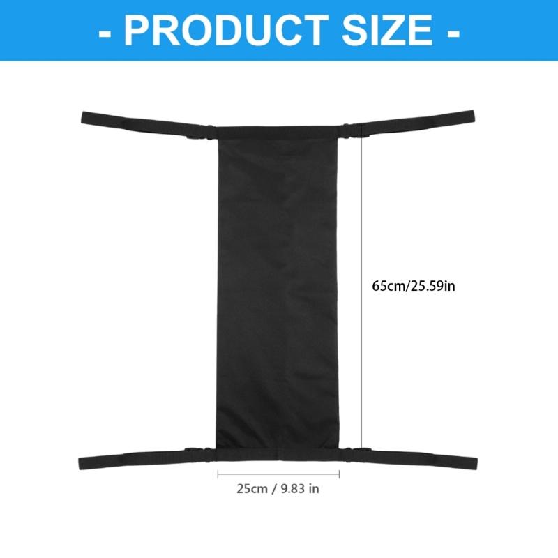 Adjustable Wheelchair Oxygen Tanks Storage Bag With Multiple Pockets Reinforced Base Foldable Designs