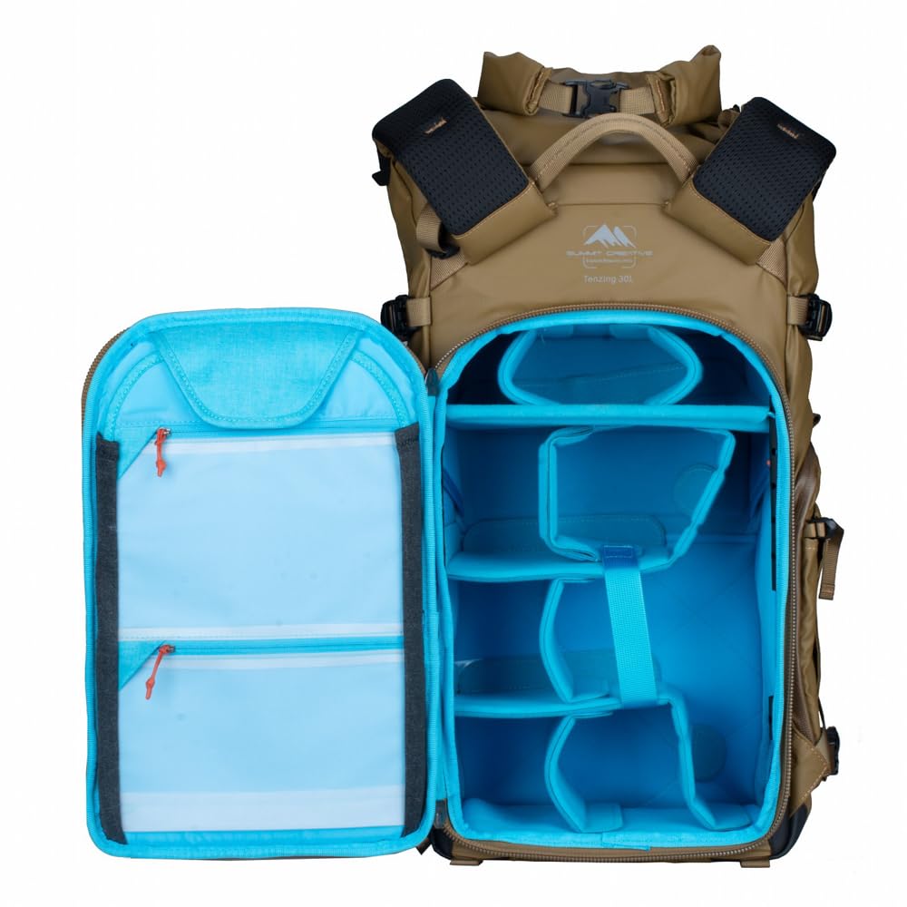 Summit Creative Camera Summit Creative Tenzing 30L Large Photography Gear Storage Compatible with SLR Cameras and Multifunctional Backpack for Outdoor