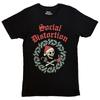 Social Distortion Wreath Band Logo T Shirt