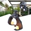 Gift for Peace Charming Simple Bat Wall Tealight Holder Bat Crafts Wall Lamp Hanging Decoration