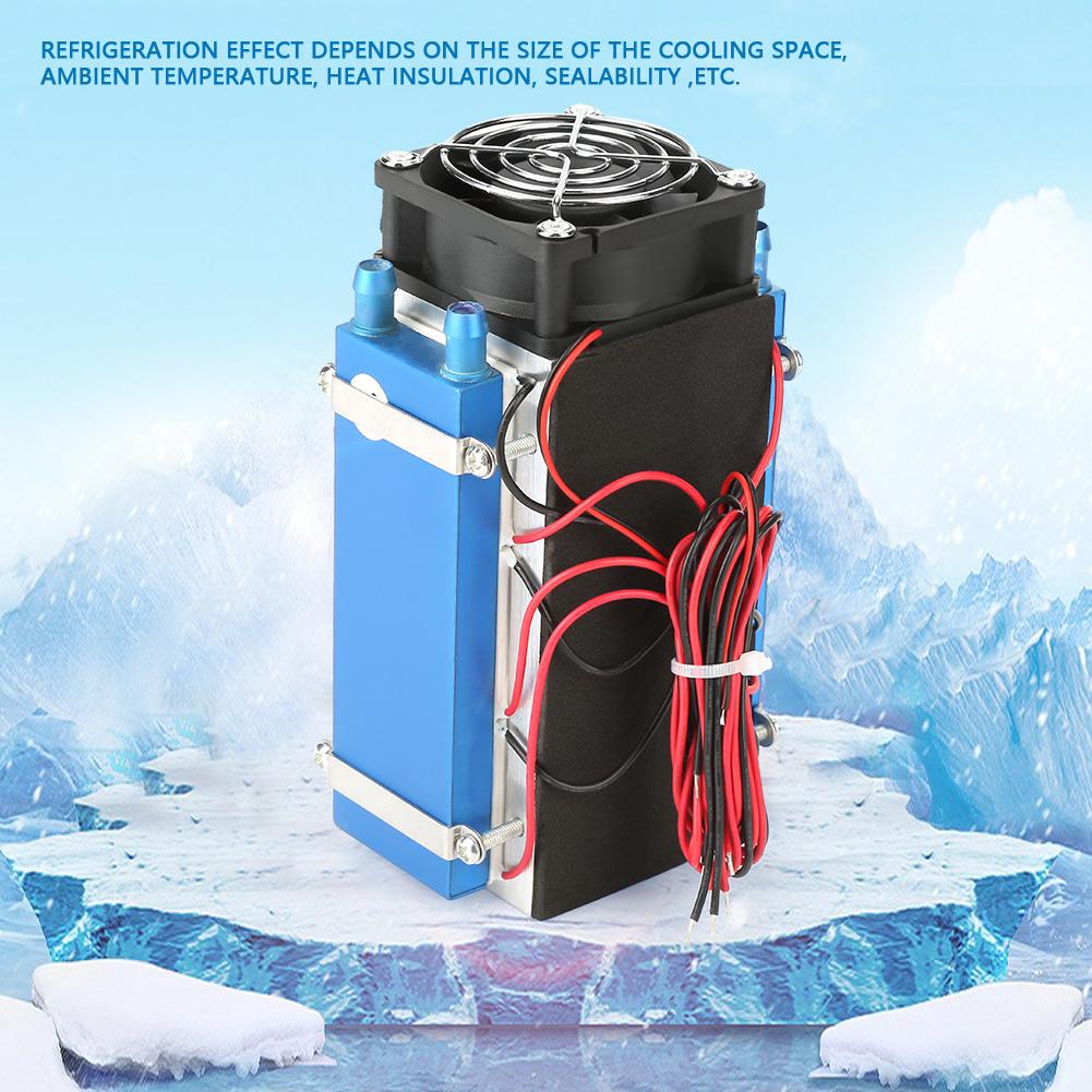 12V 4 Chip Semiconductor Refrigeration NaMachine Cooler       Cooling Device