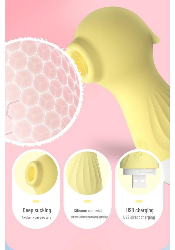 Lai Le Seahorse Suction Vibrator for Women - Silent Massage AV Stick