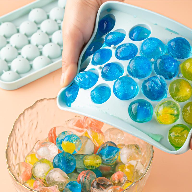 Silicone 25-Hole Ice Ball Mold for Summer Cocktails