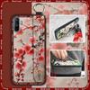 Elderly Lady Phone Holder Phone Case For OPPO Realme C3/C3i/Narz N10A Silicone Wristband Waterproof Shockproof Lanyard