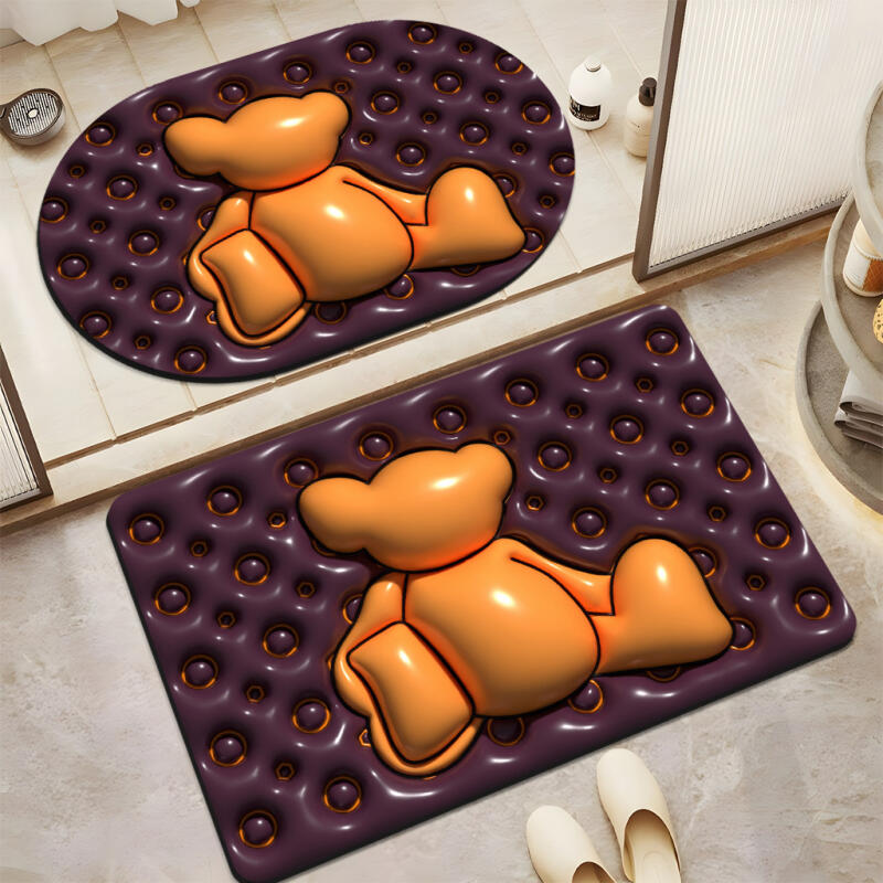 Новый 3D набор из двух частей расширенных напольных ковриков — фото 15