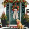 2PCS Wreath Sash for Front Door, 55X4.7''Fall Wreath Sash for Yard Doorway Indoor Outdoor Bow Bridal Shower, Sashes for Blank Sashes