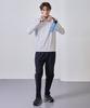BASIC HOUSE Super Stretch Spandex Elastic Waist Straight Pants_Black